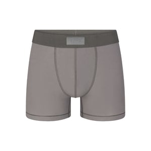 Track Stock of Skims Cotton Mens 3 Inch Boxer Brief  - Washed Gunmetal