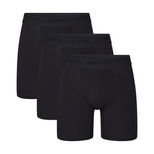 Track Stock of Skims Stretch Mens 5 Inch Boxer Brief 3 Pack  - Obsidian