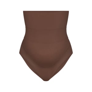Track Stock of Fits Everybody Maternity Banded High Waisted Brief  - Jasper