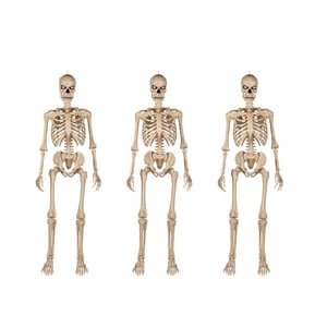 Track Stock of 3-Pack 5 ft. Ultra Poseable LED Skeleton