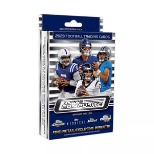 Track Stock of 2023 Topps Composite Football Hanger