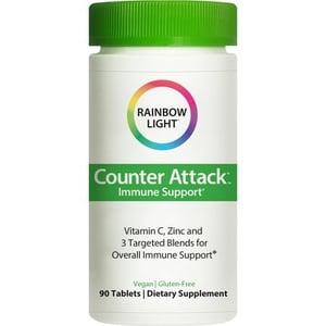 Track Stock of Rainbow Light Counter Attack Adult Immune Support* | Vitamin C, Zinc and 3 Targeted Blends