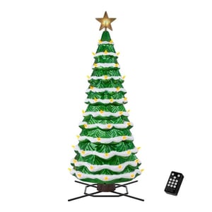 Track Stock of 8.5 ft. Giant -Sized Color Changing LED Tree Holiday Yard Decoration
