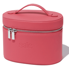 Track Stock of Saie The Mini Vanity Case - Fuchsia