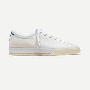 Track Stock of Rothy's The Lace Up Sneaker - Bright White