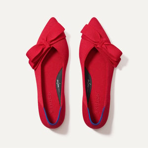 Track Stock of Rothy's The Bow Point II - Rouge