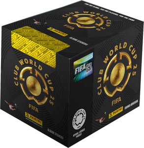 Track Stock of 2025 Panini Club World Cup Soccer 50-Count Sticker Box