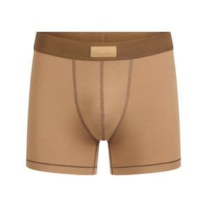 Track Stock of Skims Cotton Mens 3 Inch Boxer Brief  - Russet