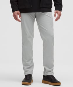Track Stock of Lululemon ABC Classic-Fit 5 Pocket Pant 28L *Warpstreme - Silver Drop