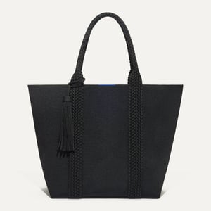 Track Stock of Rothy's - The Lightweight Tote - Black Licorice