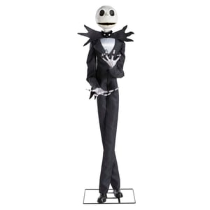 Track Stock of 6.5 ft. Deluxe Life-Size Animated Jack Skellington