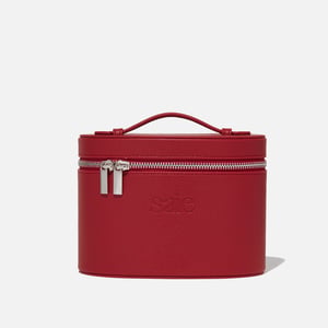 Track Stock of Saie The Mini Vanity Case - Red