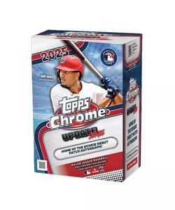 Track Stock of 2025 Topps Chrome Update Series Baseball Value Box