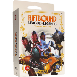 Track Stock of Riftbound League of Legends Rumble Champion Deck