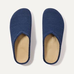 Track Stock of Rothy's The Casual Clog - Blue Raffia Knit