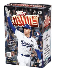Track Stock of 2025 Topps Stadium Club Baseball Blaster Box