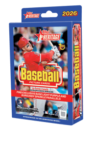 Track Stock of 2026 Topps MLB Heritage Hanger Box