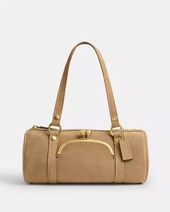 Track Stock of Coach Kisslock Barrel Bag - B4XIB