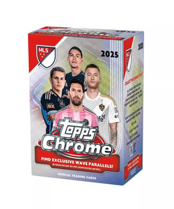 Track Stock of 2025 Topps MLS Chrome Soccer Value Box