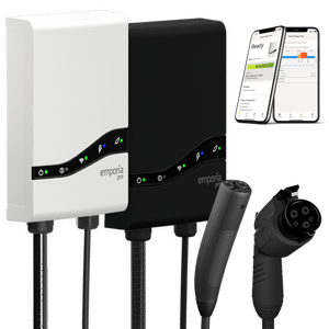 Track Stock of Emporia Pro Level 2 Ev Charger - White - Ccs / J1772 - Nema 14 50