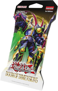 Track Stock of Konami - Yu-Gi-Oh! Doom of Dimensions Sleeved Booster