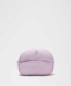 Track Stock of Lululemon City Essentials Pouch Mini - Lilac Play/Silver