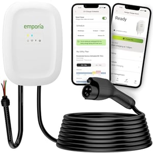 Track Stock of Emporia Energy Emporia Classic Level 2 Ev Charger - White - Ccs / J1772 - Hardwire