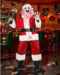Track Stock of 6 Ft 3 In Art the Clown Santa Claus Animatronic