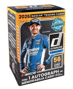 Track Stock of 2026 Panini Nascar Donruss Racing Blaster Box