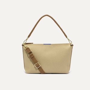 Track Stock of Rothy's - The Daily Crossbody - Macadamia Open Knit