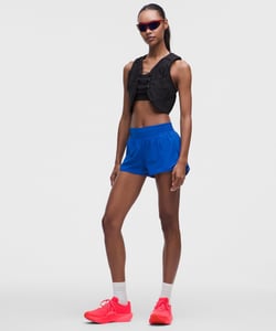 Track Stock of Lululemon Hotty Hot High-Rise Lined Short 2.5" - Beach Ball Blue
