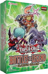 Track Stock of Konami - Yu-Gi-Oh! Battles of Legend Glorious Gallery 4Pk with Field Center Card