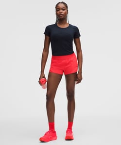 Track Stock of Lululemon Hotty Hot High-Rise Lined Short 2.5" - Star Burst Tone