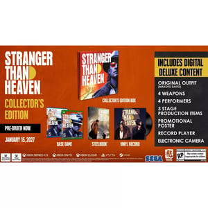 Track Stock of Stranger Than Heaven Collector's Edition PlayStation 5