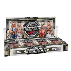 Track Stock of 2026 Topps Knockout UFC Factory Sealed Hobby Box