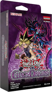 Track Stock of Konami - Yu-Gi-Oh! Chaos Origins 4Pk with Token Card