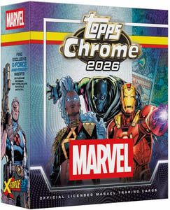 Track Stock of 2026 Topps Marvel Chrome Mega Box
