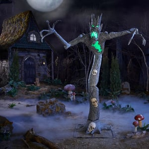 Track Stock of 9 FT Wicked Woods Giant-Sized LED Dry Rot Dennis