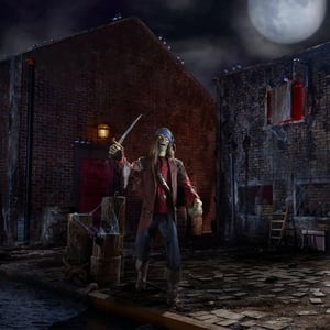 Track Stock of 6 FT Dead Water Animated LED Zombie Pirate