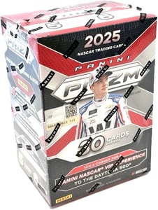 Track Stock of 2025 Panini Prizm Racing Retail Blaster Box | Factory Sealed NASCAR Trading Cards | 6 Pack