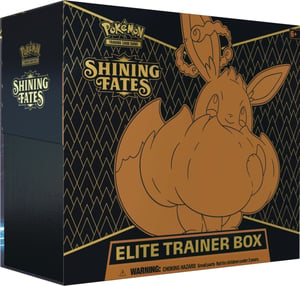 Track Stock of Pokemon Shining Fates Elite Trainer Box