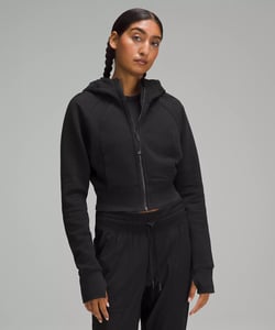 Track Stock of Lululemon Scuba Full-Zip Cropped Hoodie Track Stock of Lululemon Scuba Full-Zip Cropped Hoodie