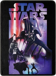 Track Stock of Northwest Star Wars Micro Raschel Throw Blanket