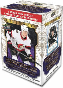 Track Stock of 2023-24 NHL Upper Deck Artifacts Hockey Blaster Track Stock of 2023-24 NHL Upper Deck Artifacts Hockey Blaster