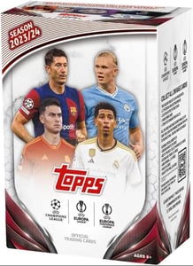 Track Stock of 2023/24 Topps UEFA Club Competitions Value Box Track Stock of 2023/24 Topps UEFA Club Competitions Value Box