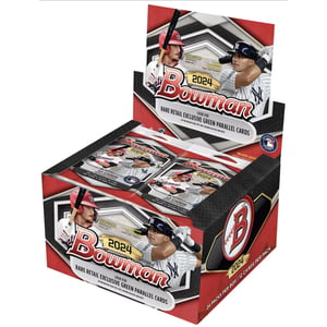 Track Stock of 2024 Bowman Baseball Display Box Track Stock of 2024 Bowman Baseball Display Box
