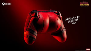 Track Stock of Deadpool Wolverine Cheeky Xbox Controller