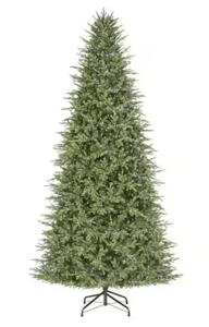 Track Stock of 12 ft. Full Pre-Lit LED Grand Duchess Balsam Fir