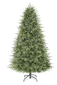 Track Stock of 7.5 ft. Full Pre-Lit LED Grand Duchess Balsam Fir Chris