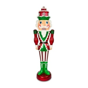 Track Stock of Peppermint 72" Nutcracker by Holiday Time